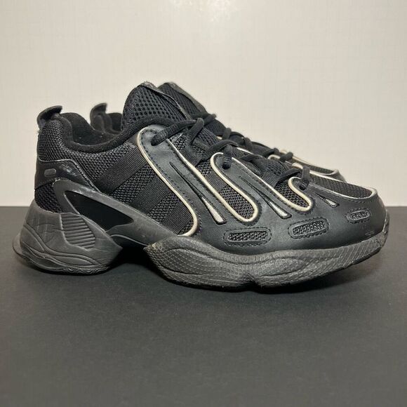 Unisex ADIDAS EQT Gazelle Core Black Athletic Shoes / Size 6 Mens - 7 Womens - Picture 1 of 9